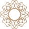 Ekena Millwork Reims Wood Fretwork Pierced Ceiling Medallion, Alder, 22"OD x 8 3/8"ID x 1/4"T CMWP22X22X0250REAL - alternate 2
